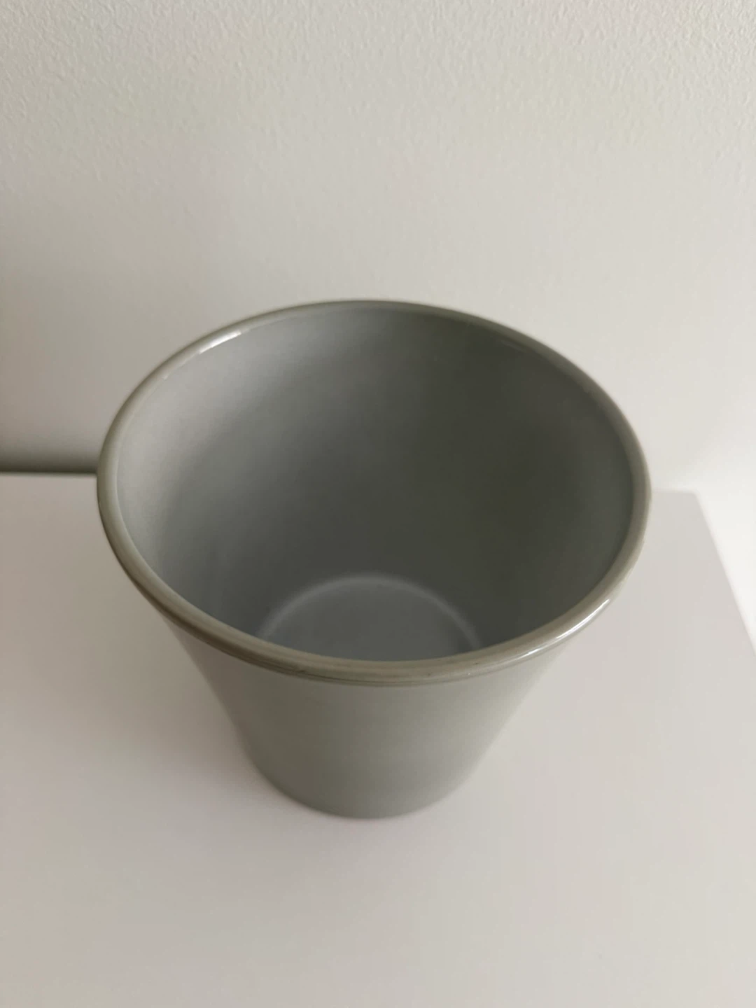 Grey Ceramic Planter Pot - photo 2
