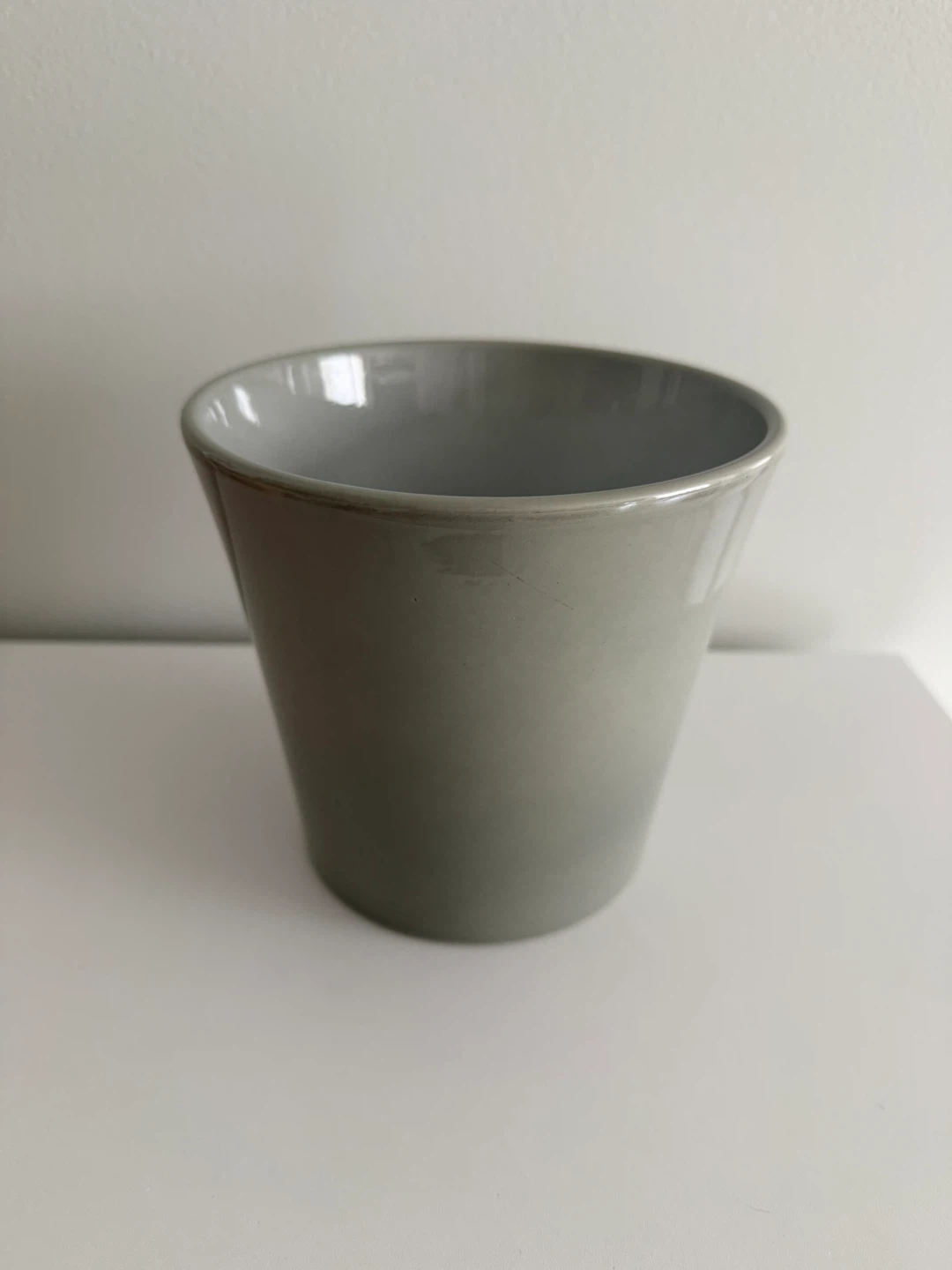 Grey Ceramic Planter Pot