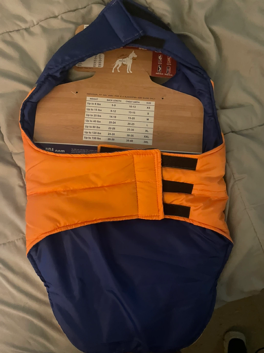 Knicks Vest for Dog - photo 4