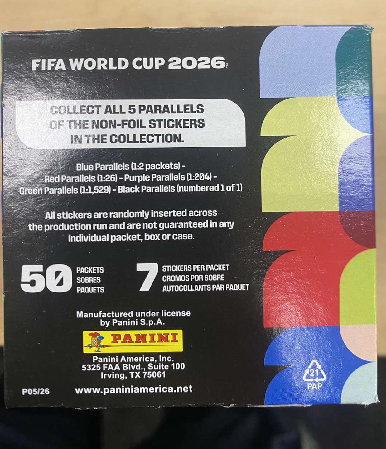 Panini FIFA World Cup 2026 Sticker Box - photo 3
