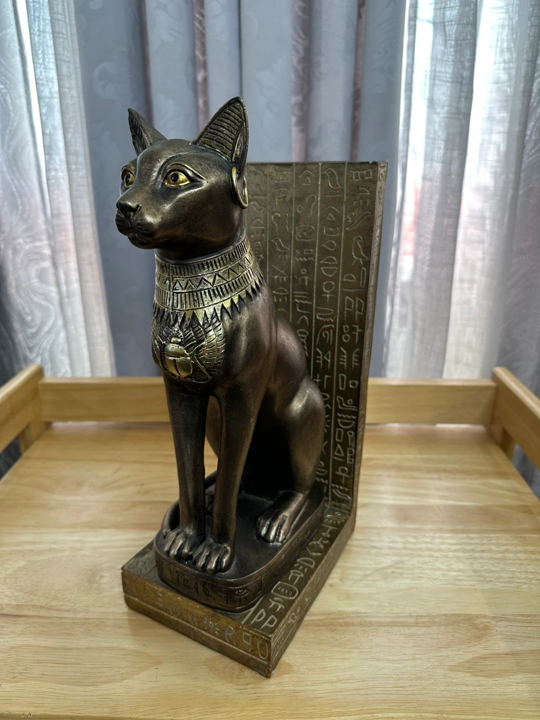 Egyptian Cat Bookend - photo 3