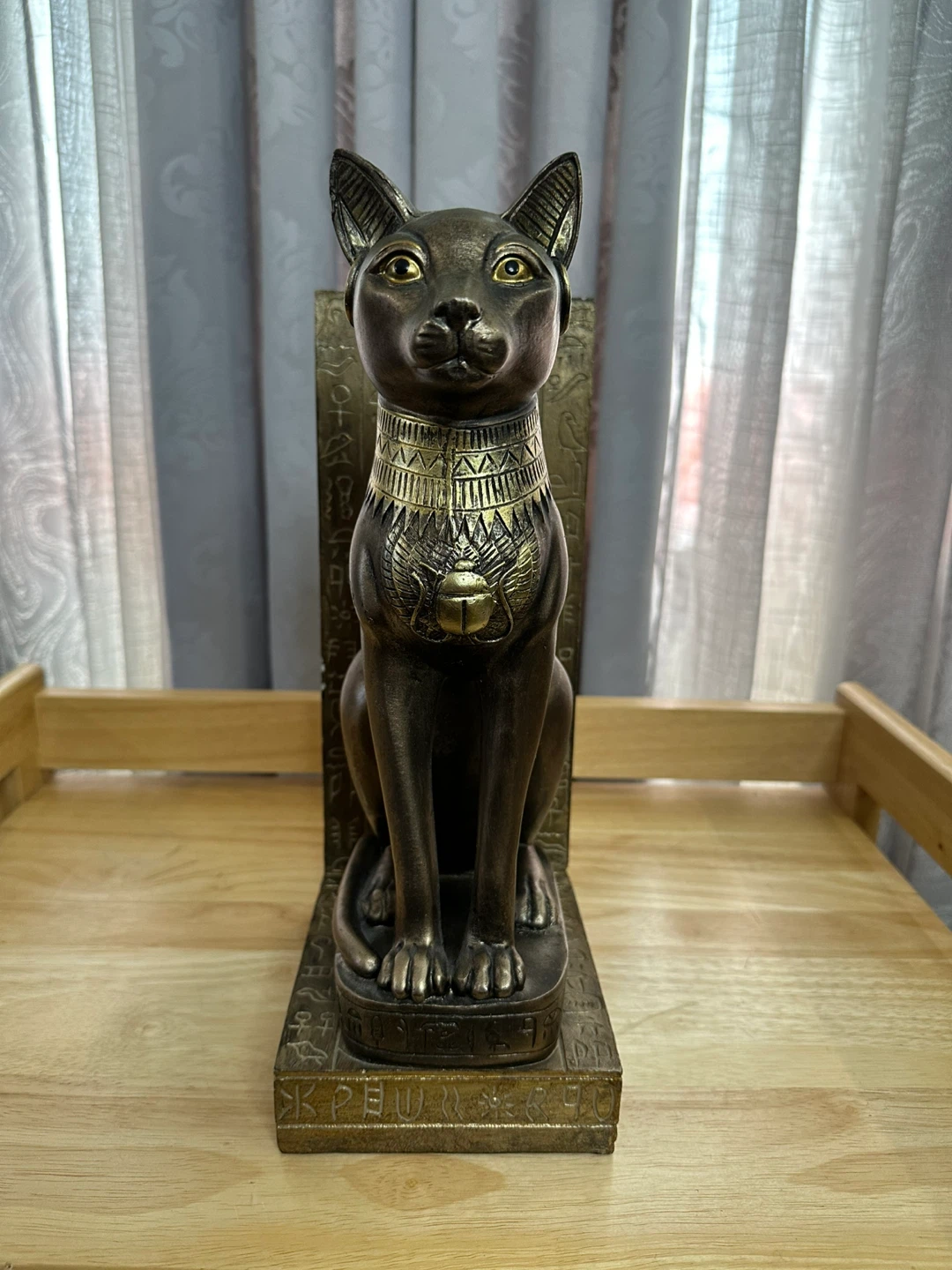 Egyptian Cat Bookend - photo 2