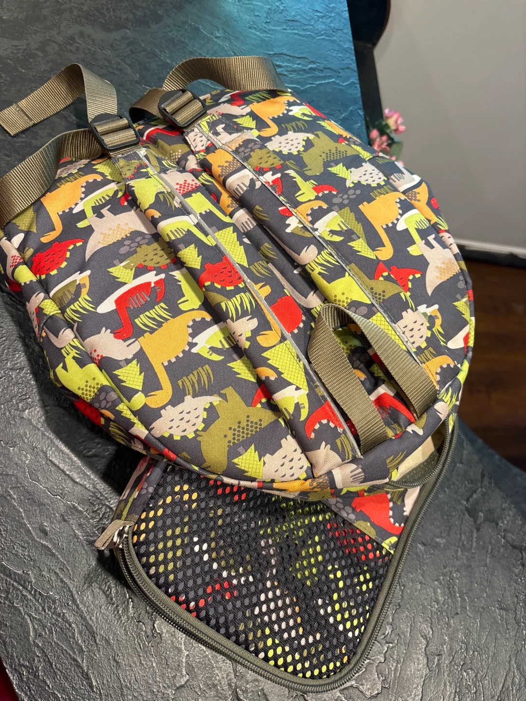 L.L.Bean Dinosaur Backpack with Lunch Bag - photo 4