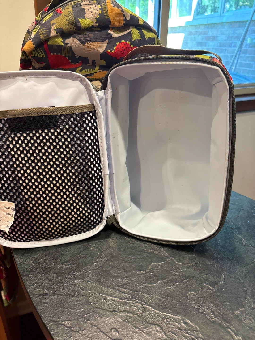 L.L.Bean Dinosaur Backpack with Lunch Bag - photo 3
