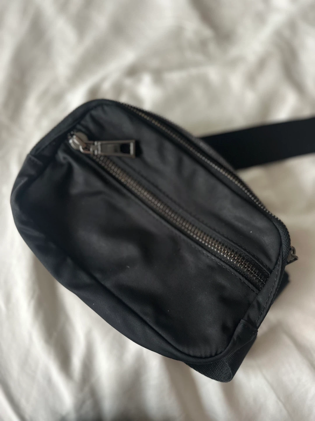 ALDO Black Fanny Pack / Belt Bag
