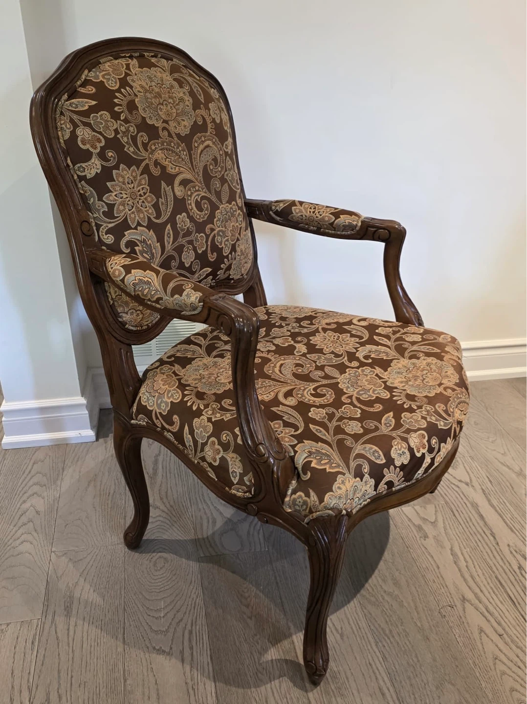 Ornate Accent Armchair