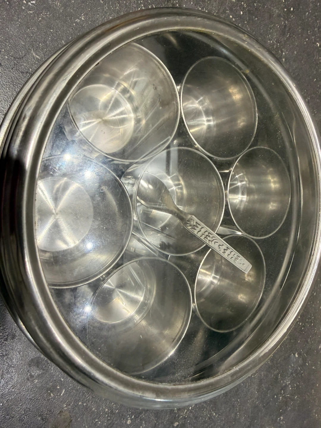 Stainless Steel Spice Box with Spoon - photo 2