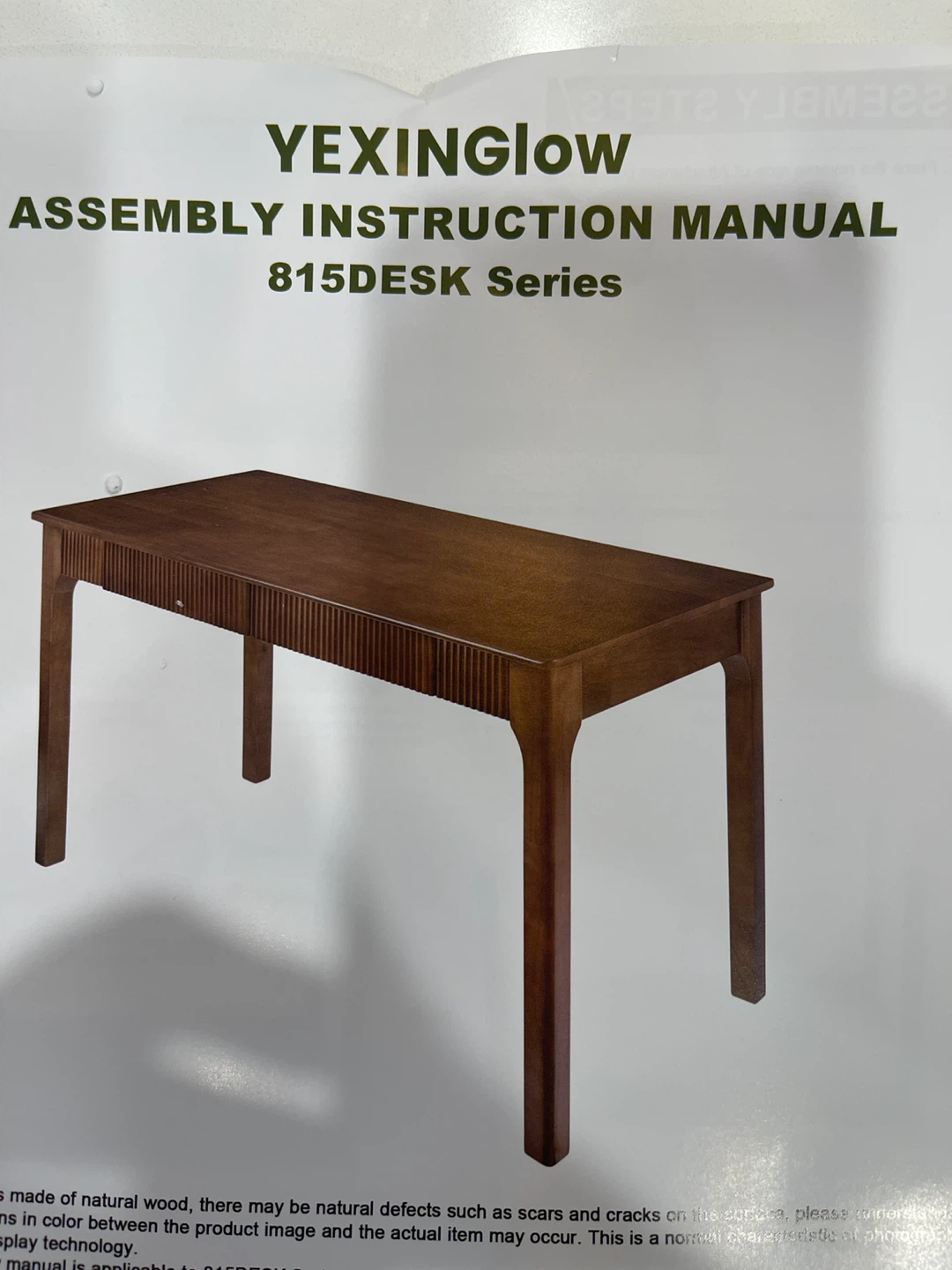 NEW- YEXINGLOW 815DESK Series Desk - photo 2