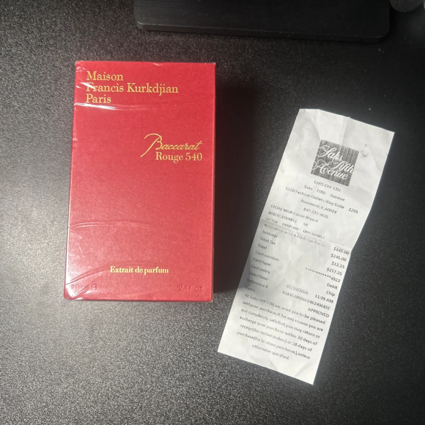 Maison Francis Kurkdjian Baccarat Rouge 540 Extrait de Parfum