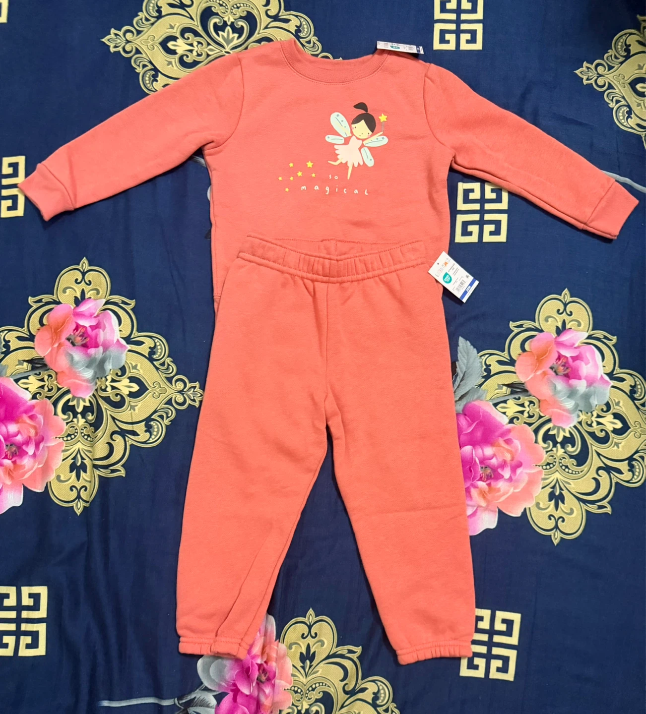 Cat & Jack Toddler Girls Fairy Pajama Set - photo 2