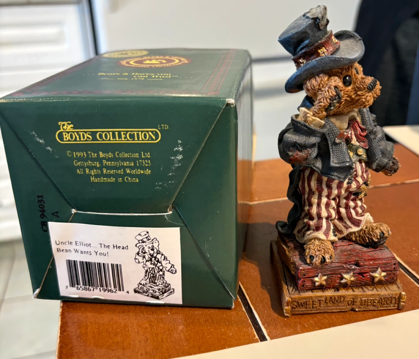 Boyds Bears “Uncle Elliot…The head bean wants you” - photo 2