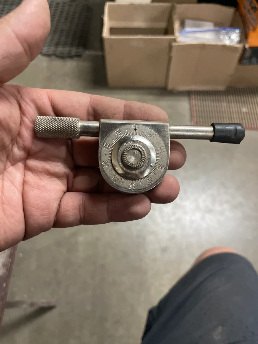 Vintage Adjuster Tool with Dial