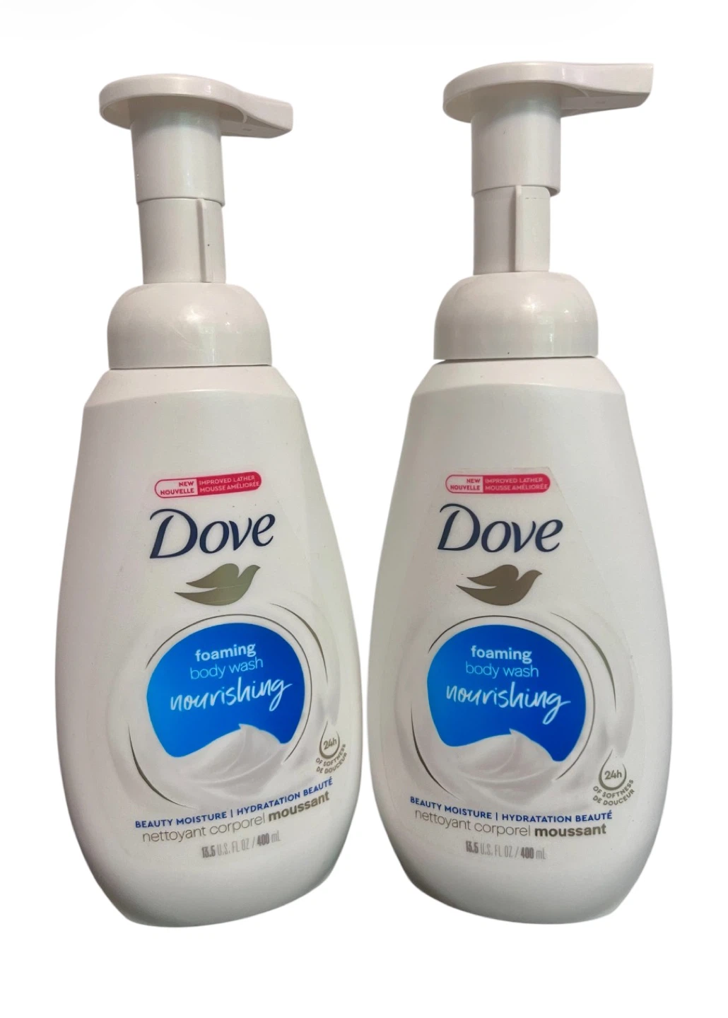 Dove Nourishing Foaming Body Wash – 400 mL (Brand New)