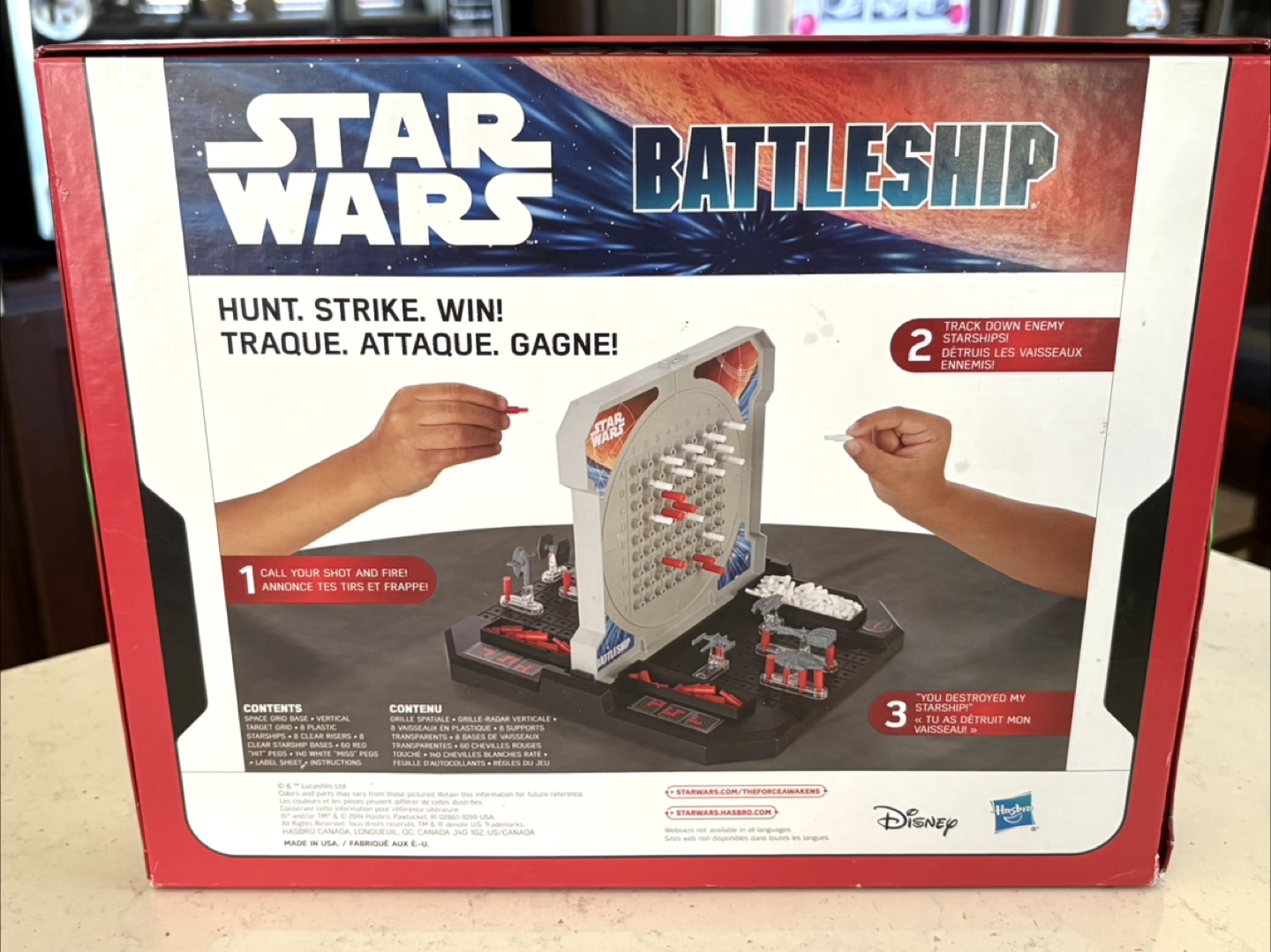 Star Wars Battleship Board Game