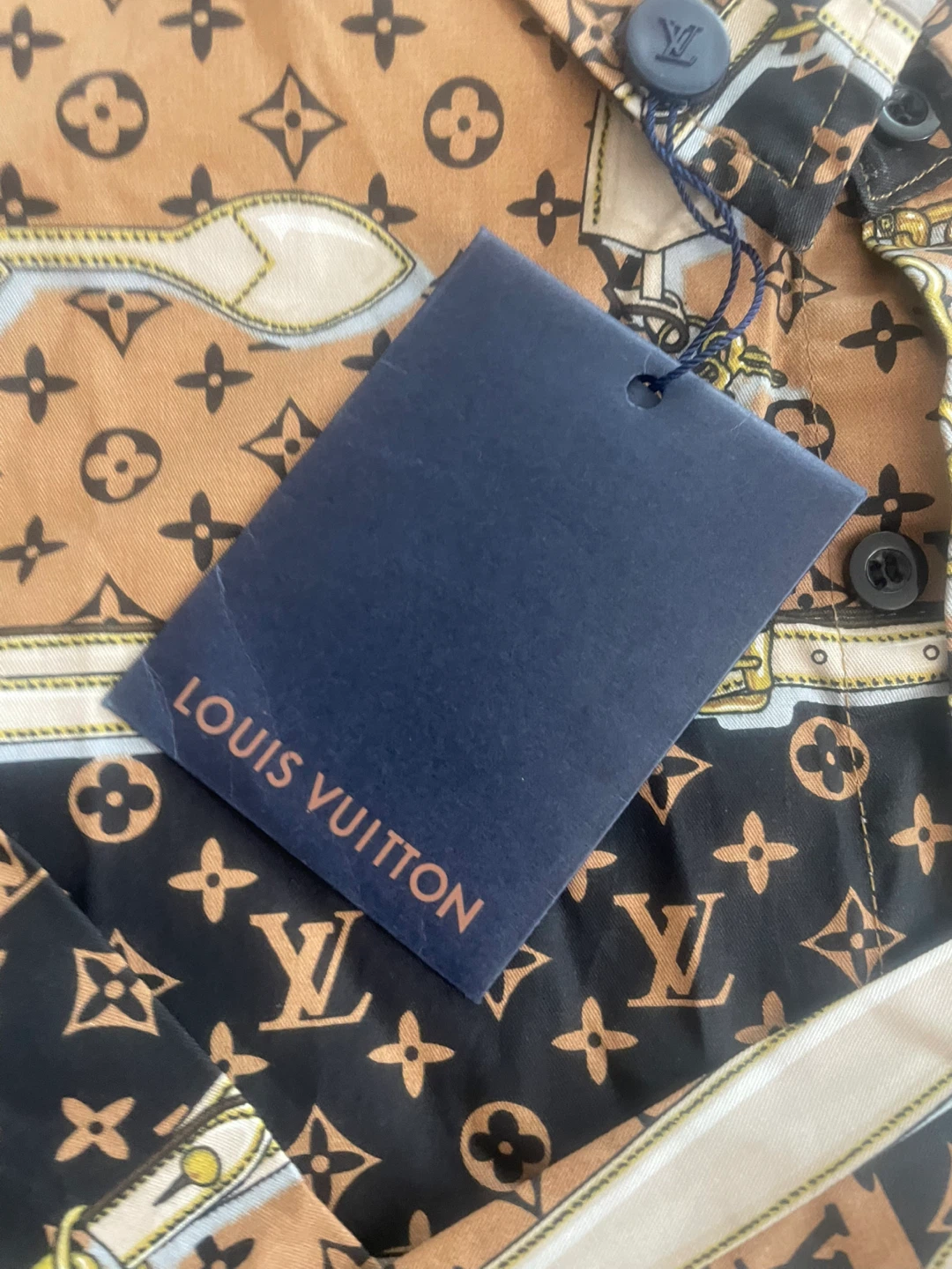 Louis Vuitton Paris Men's Button-Up Shirt - photo 2