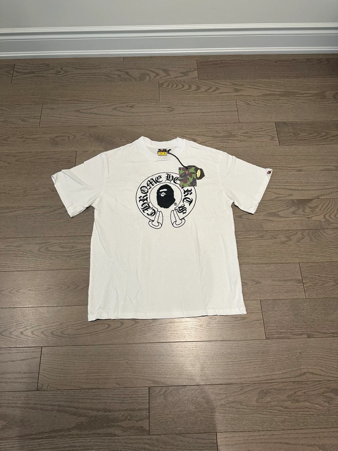 BAPE X chrome t shirt