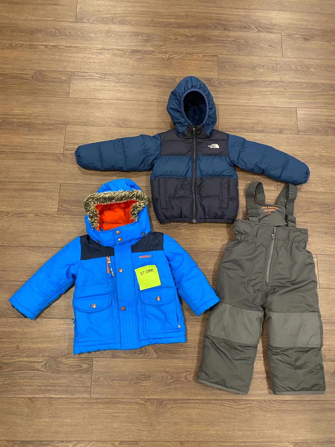 2T Boys Winter Clothing (Jacket / Snow Pants)