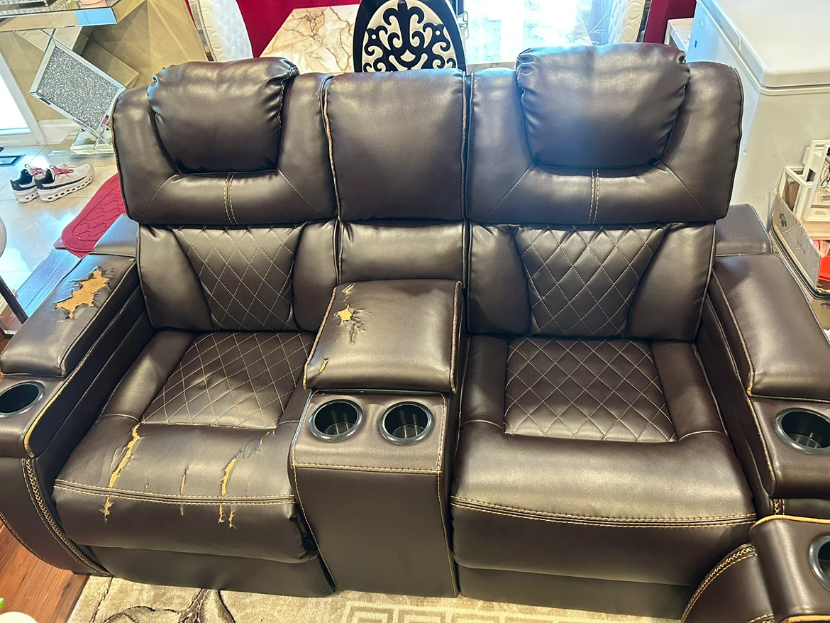 Brown Couch Set - photo 2