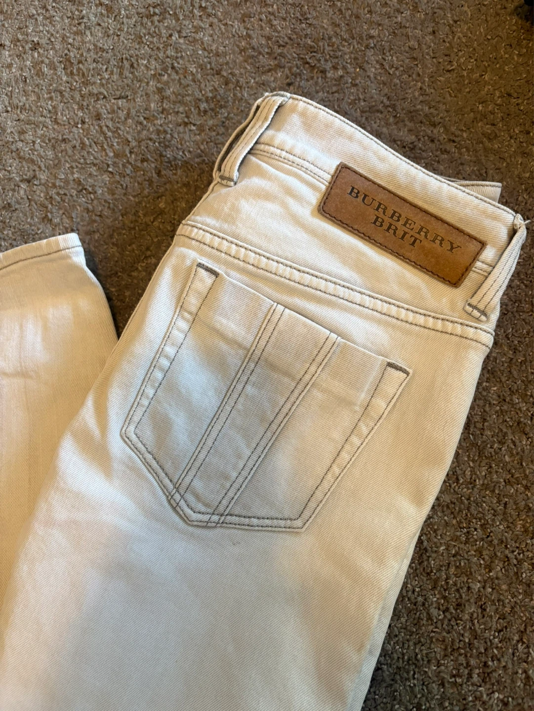 Burberry Brit Light Wash Jeans