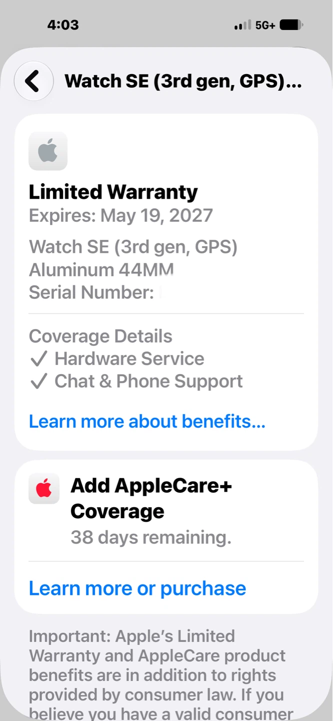 APPLE WATCH SE 44MM (3RD GEN) - NEW - photo 4