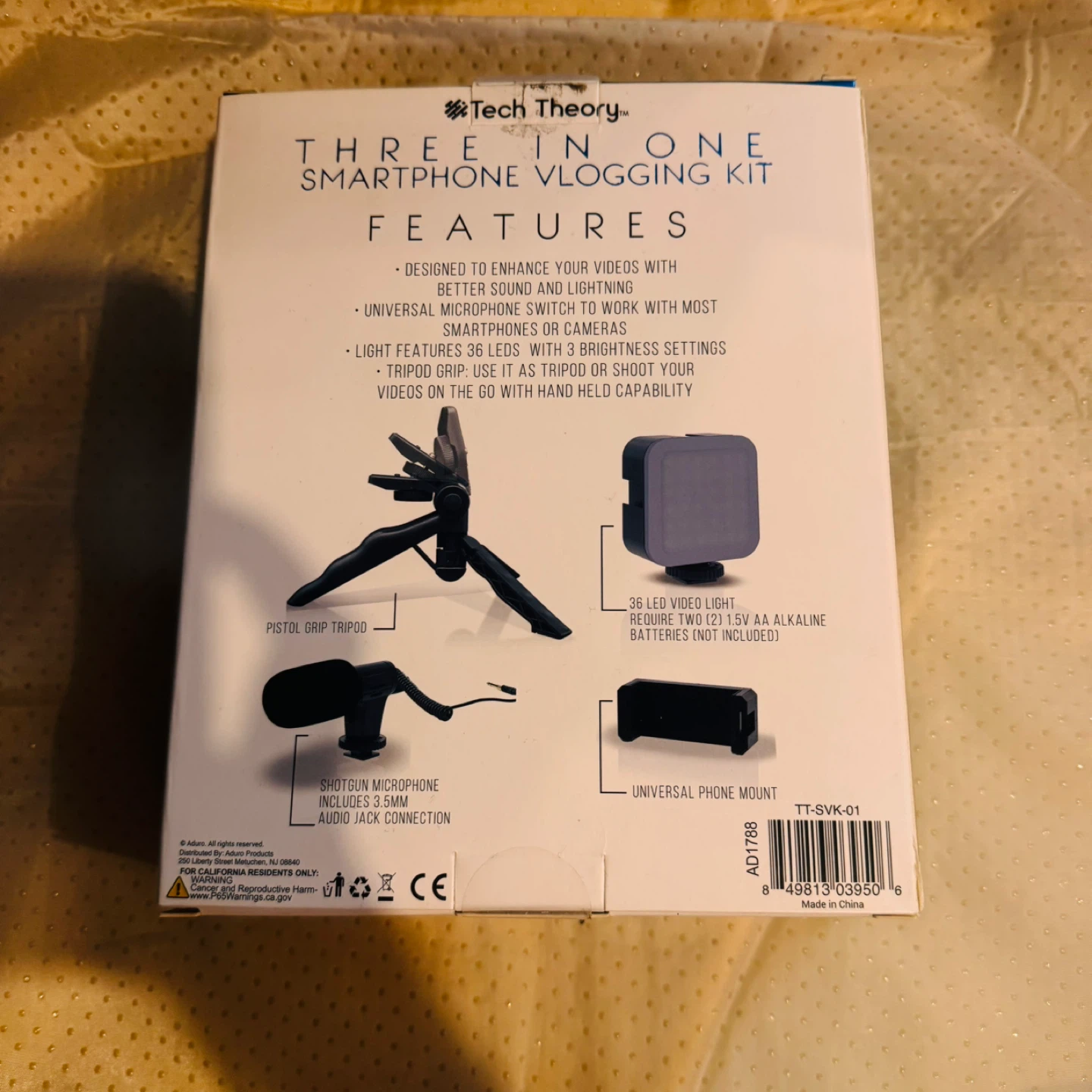 Tech Theory Three-in-One Smartphone Vlogging Kit - photo 3