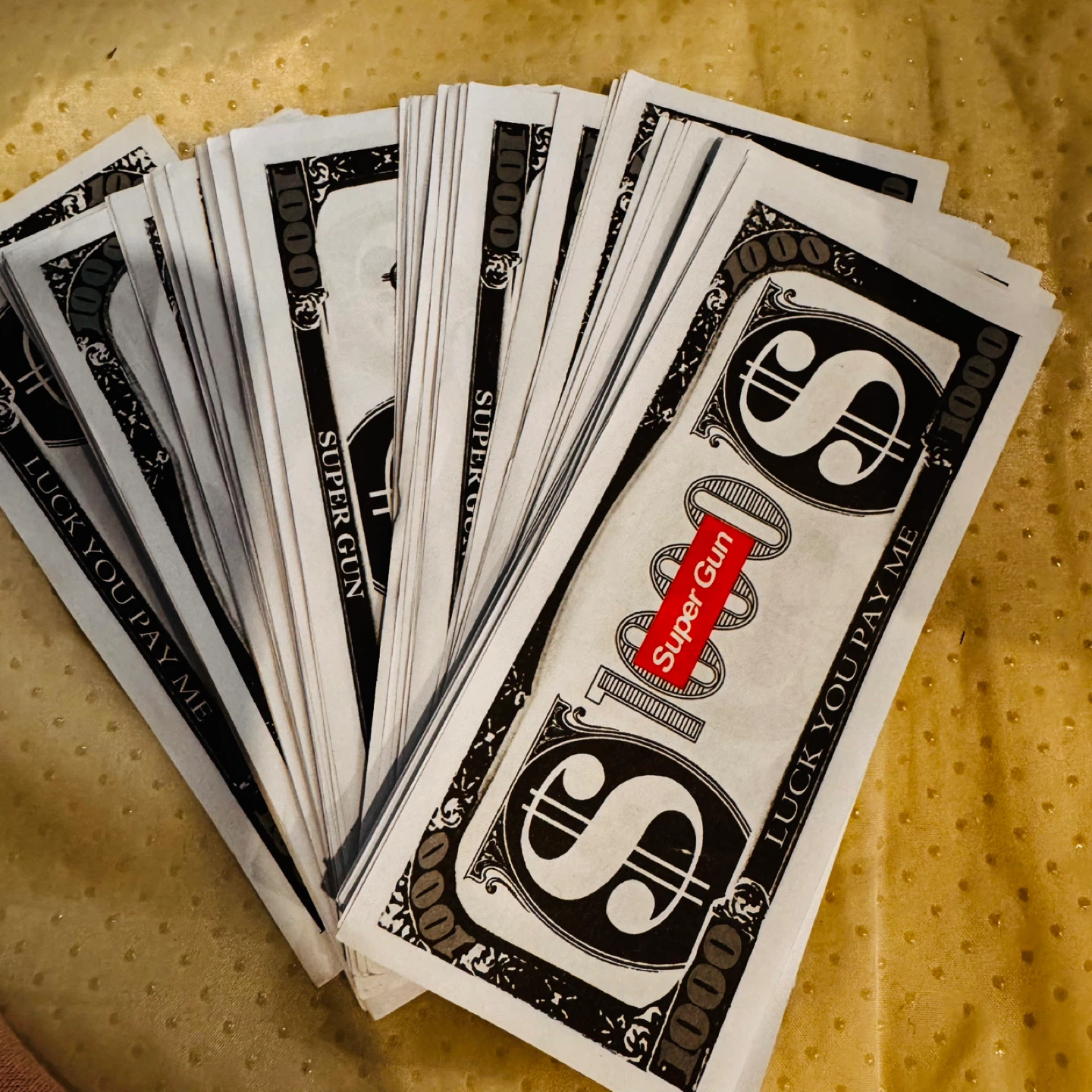 Super Money Gun Toy with Play Money - photo 5