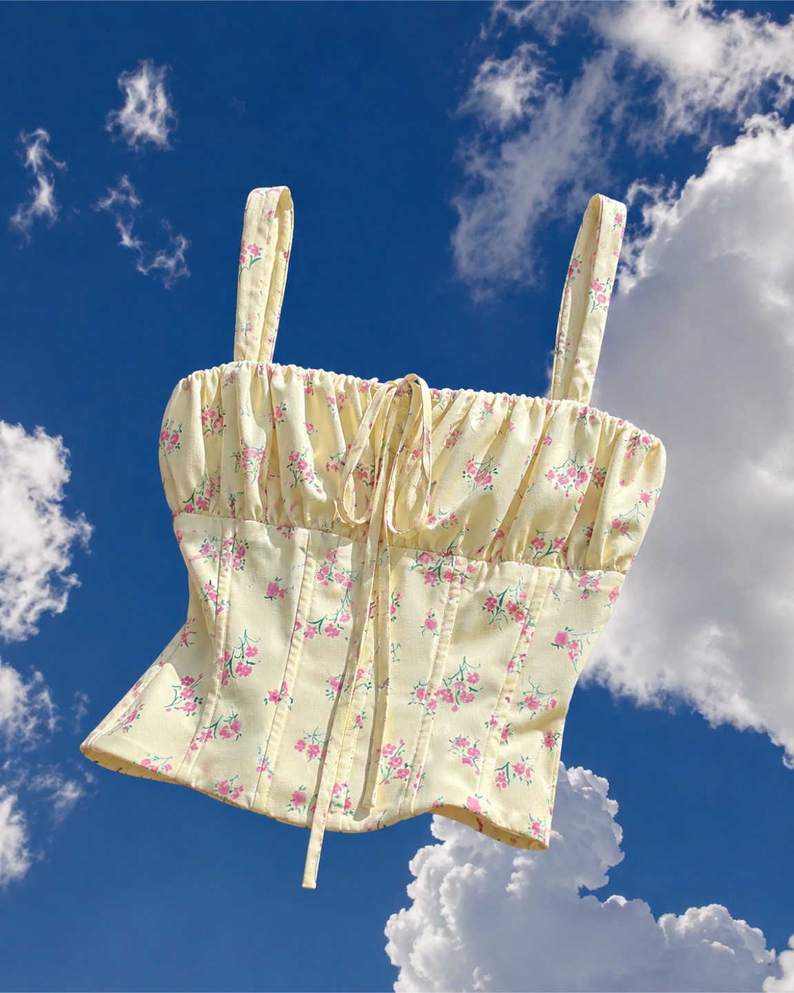 Floral Corset Top - Size S