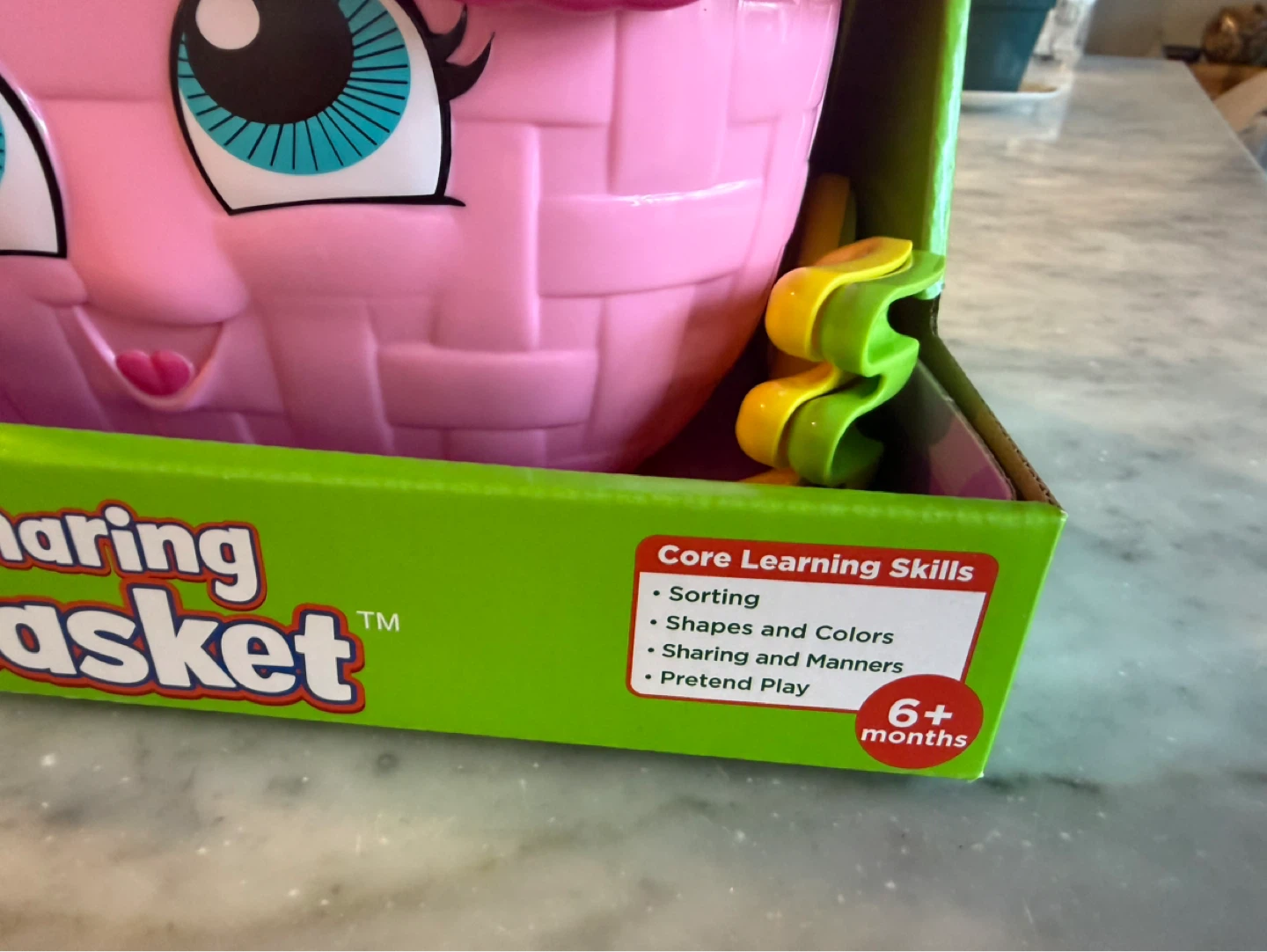 BNIB Leap Frog Shapes & Sharing Picnic Basket Toy - photo 3