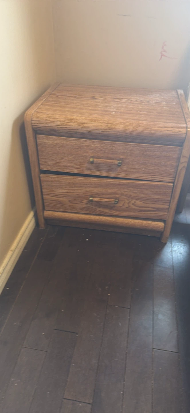 Wooden Dresser and Nightstand Set - photo 4
