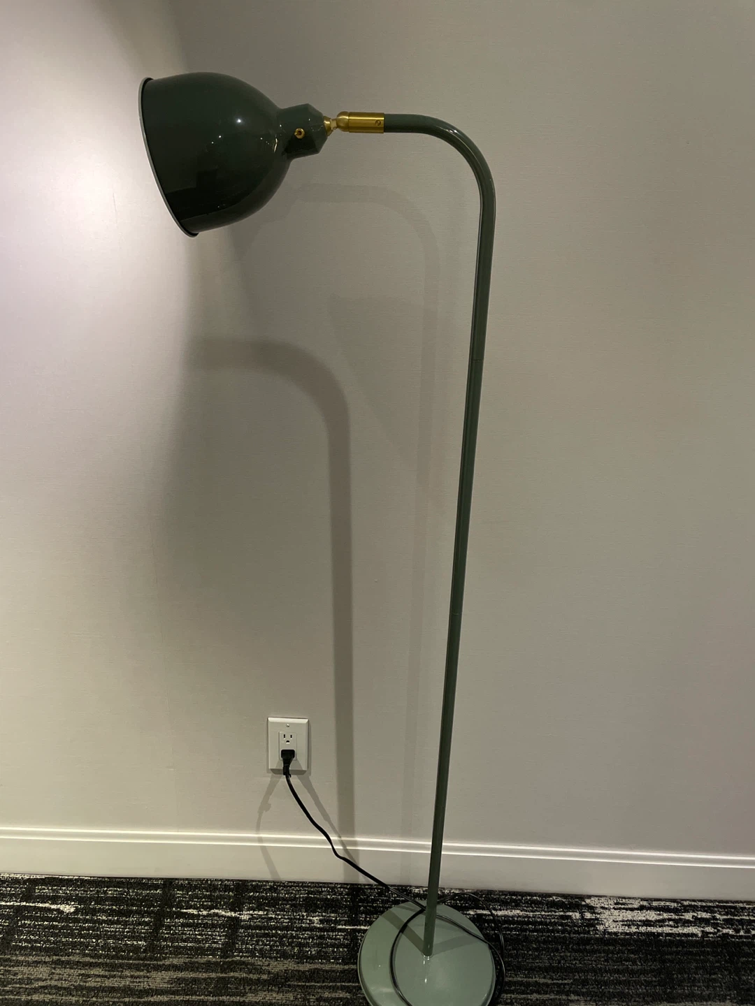IKEA RÖD flik Floor/Reading Lamp, Gray-Green - photo 3