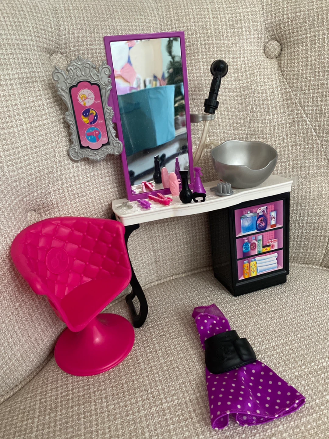 Barbie Style Salon Play Set