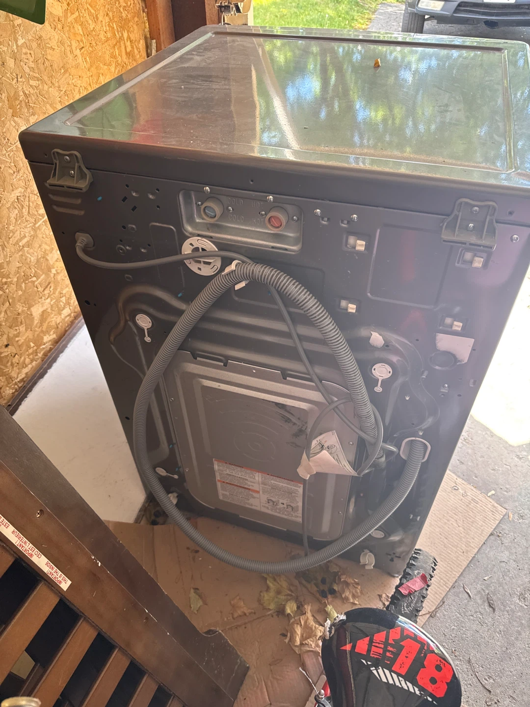 LG Front Load Steam Washer - photo 3