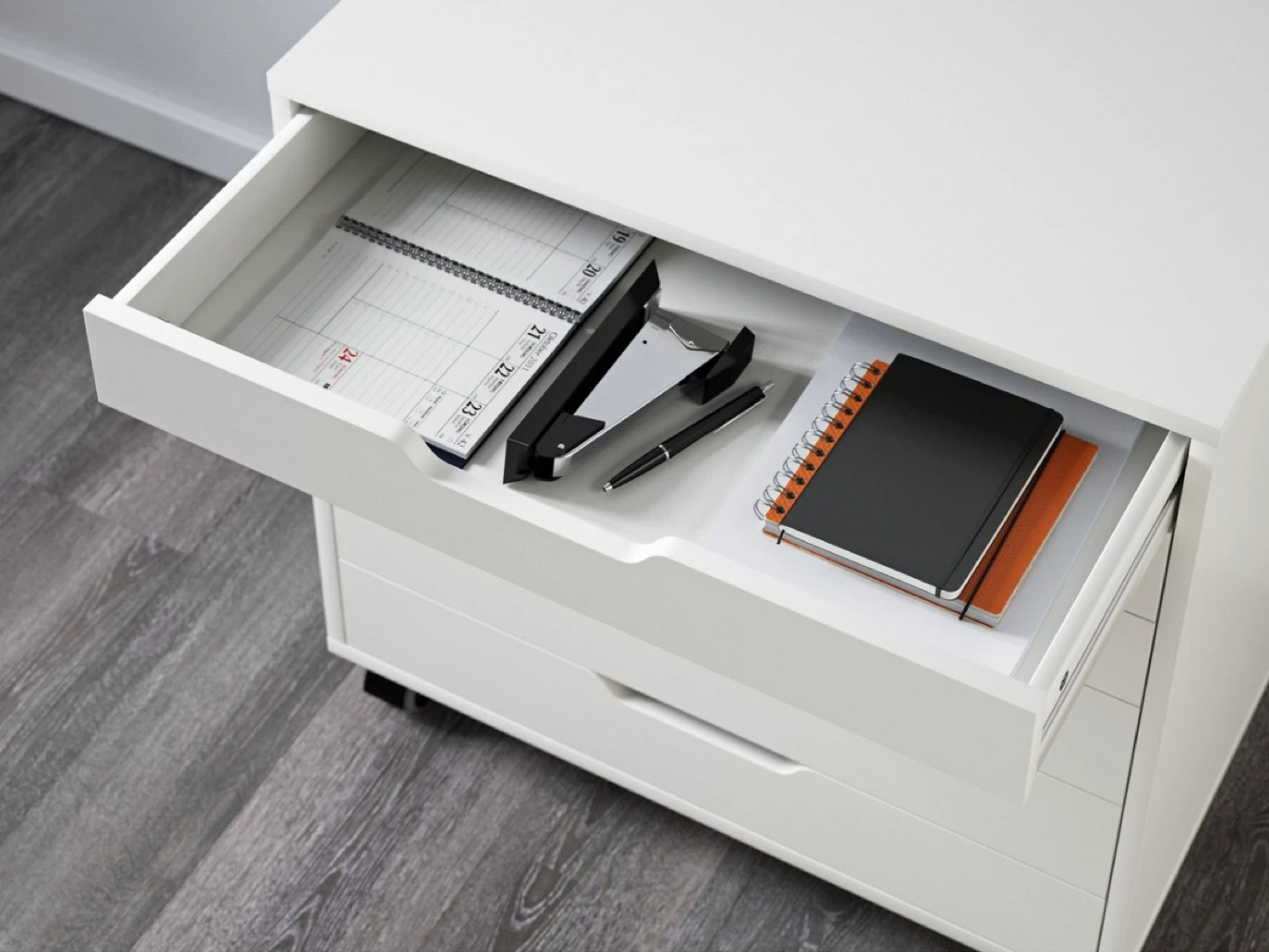 IKEA ALEX 6-Drawer Unit on Casters - photo 3