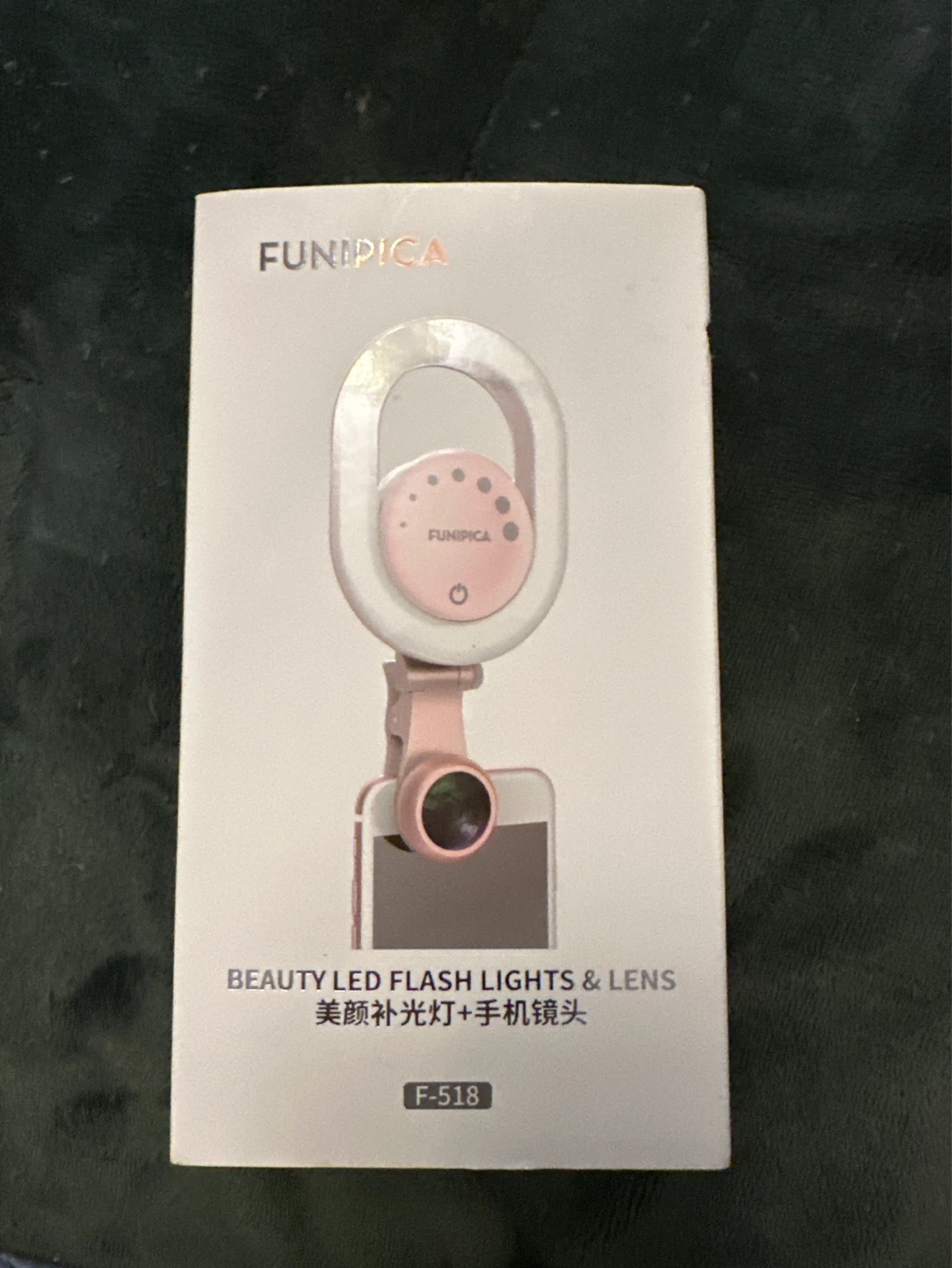 FUNIPICA Beauty LED Flash Lights & Lens F-518