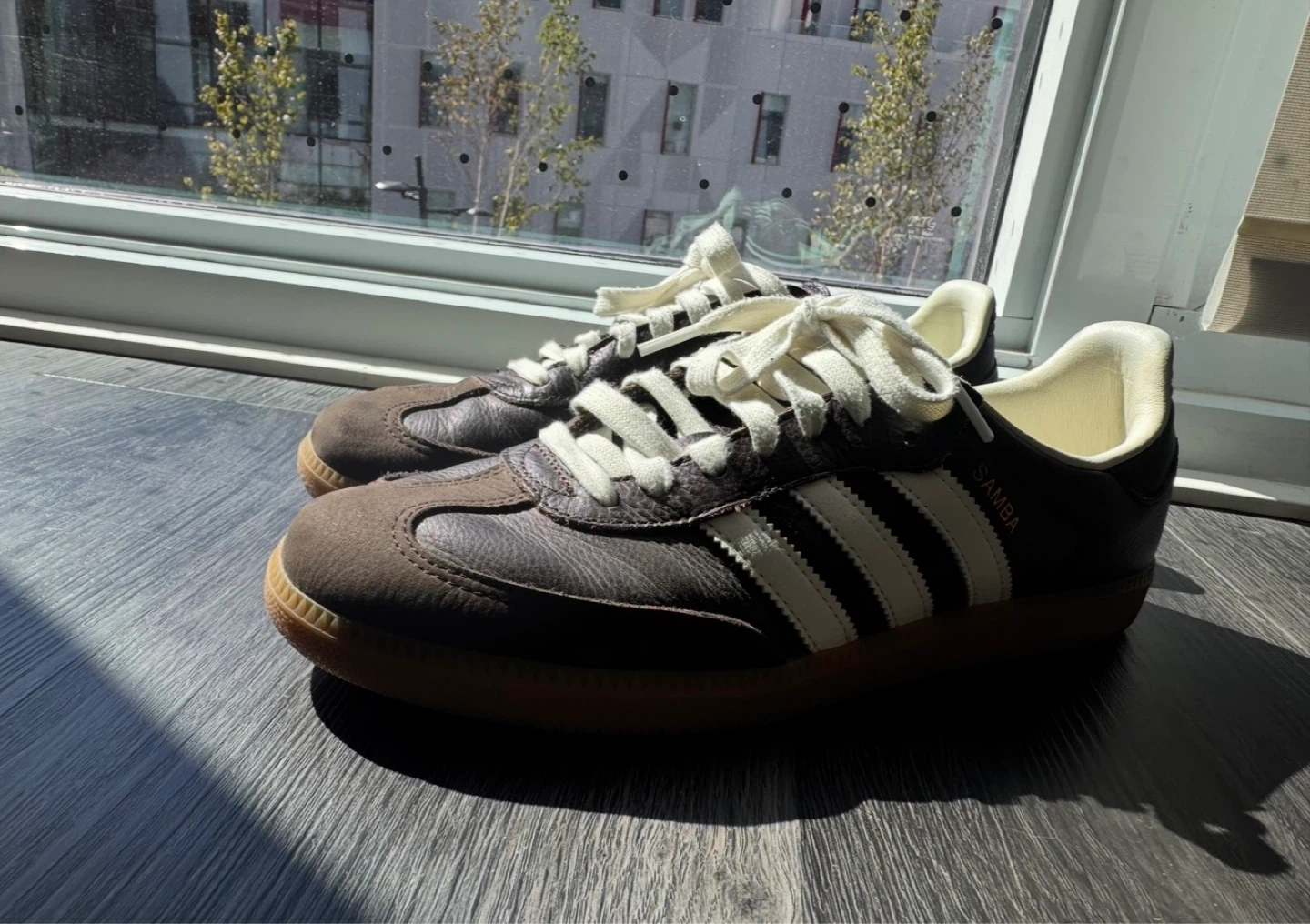 Adidas Samba Brown Shoes