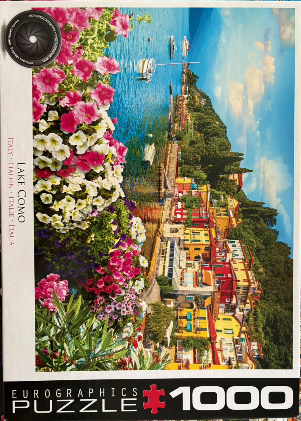 1000 piece Eurographics jigsaw puzzle “Lake Como” - photo 2