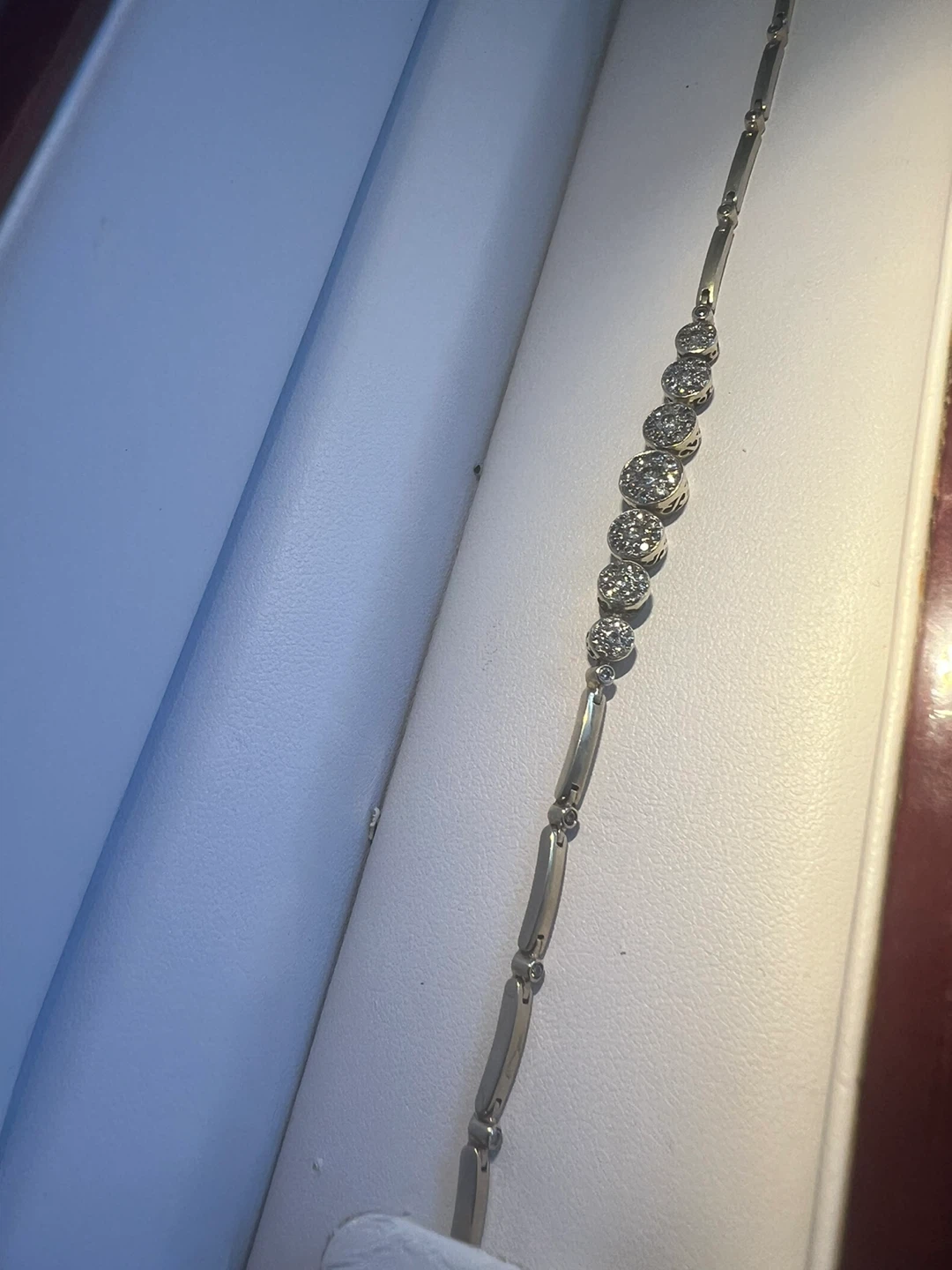 14K Yellow Gold Diamond bracelet w/appraisal - photo 3