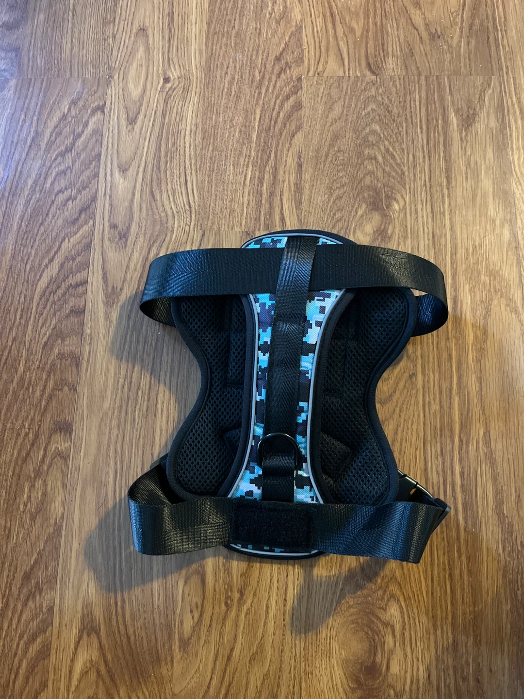 Dog Harness with Blue Camo Design - photo 2