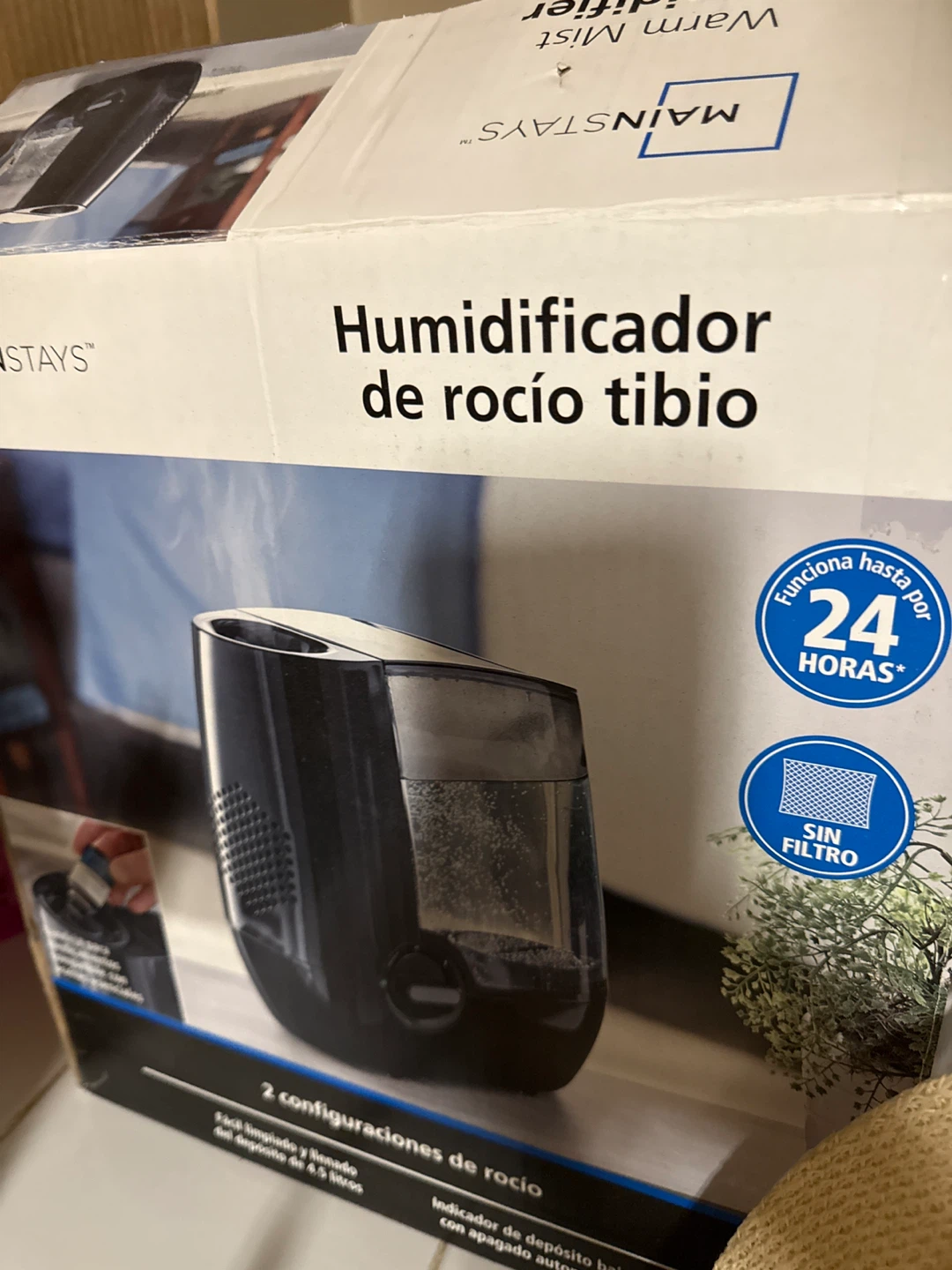 Mainstays Warm Mist Humidifier