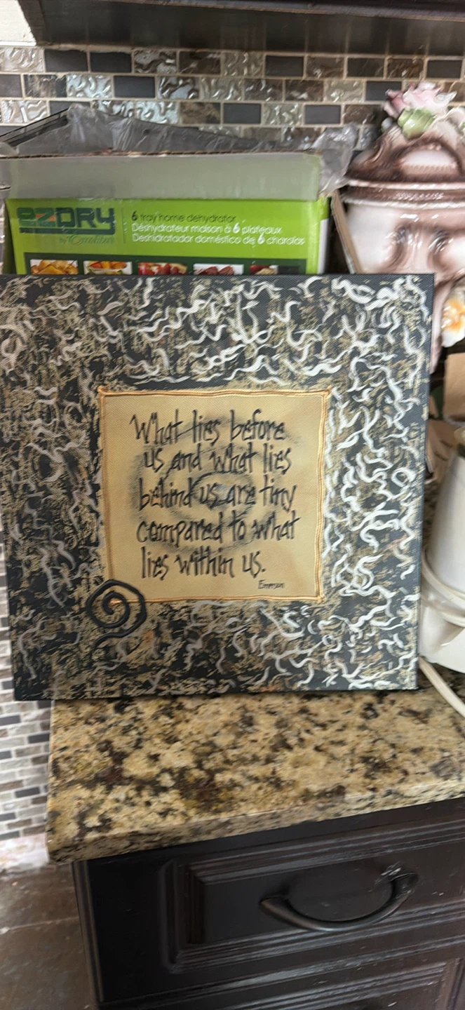 Inspirational Wall Art - Emerson Quote