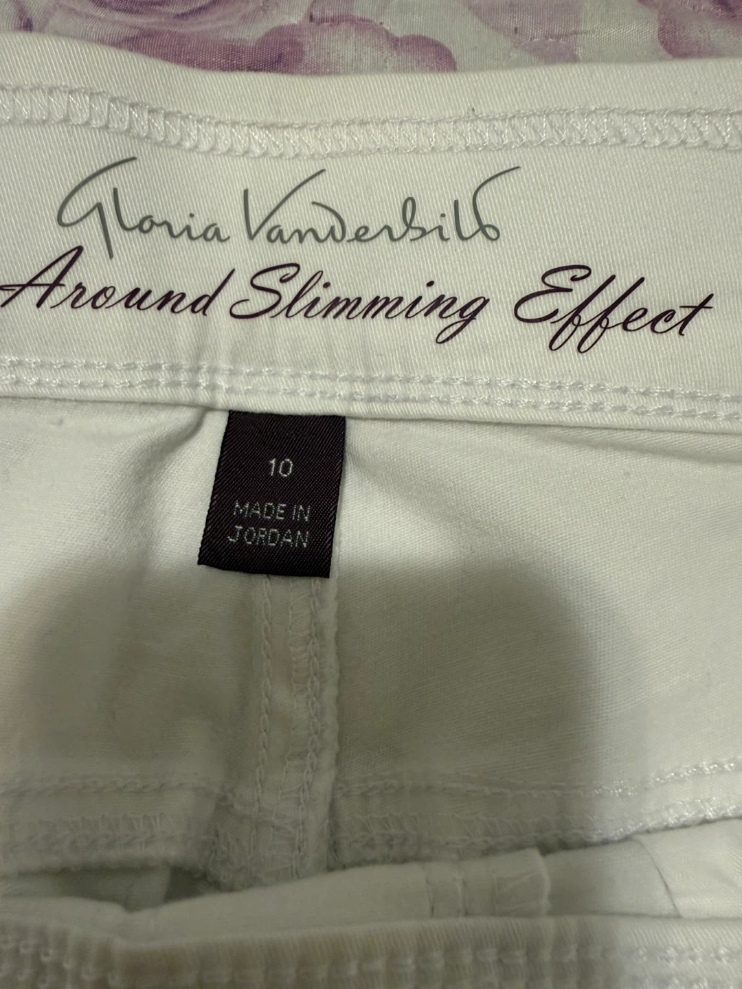 Gloria Vanderbilt "Around the Slimming Effect" Size 10 - photo 3