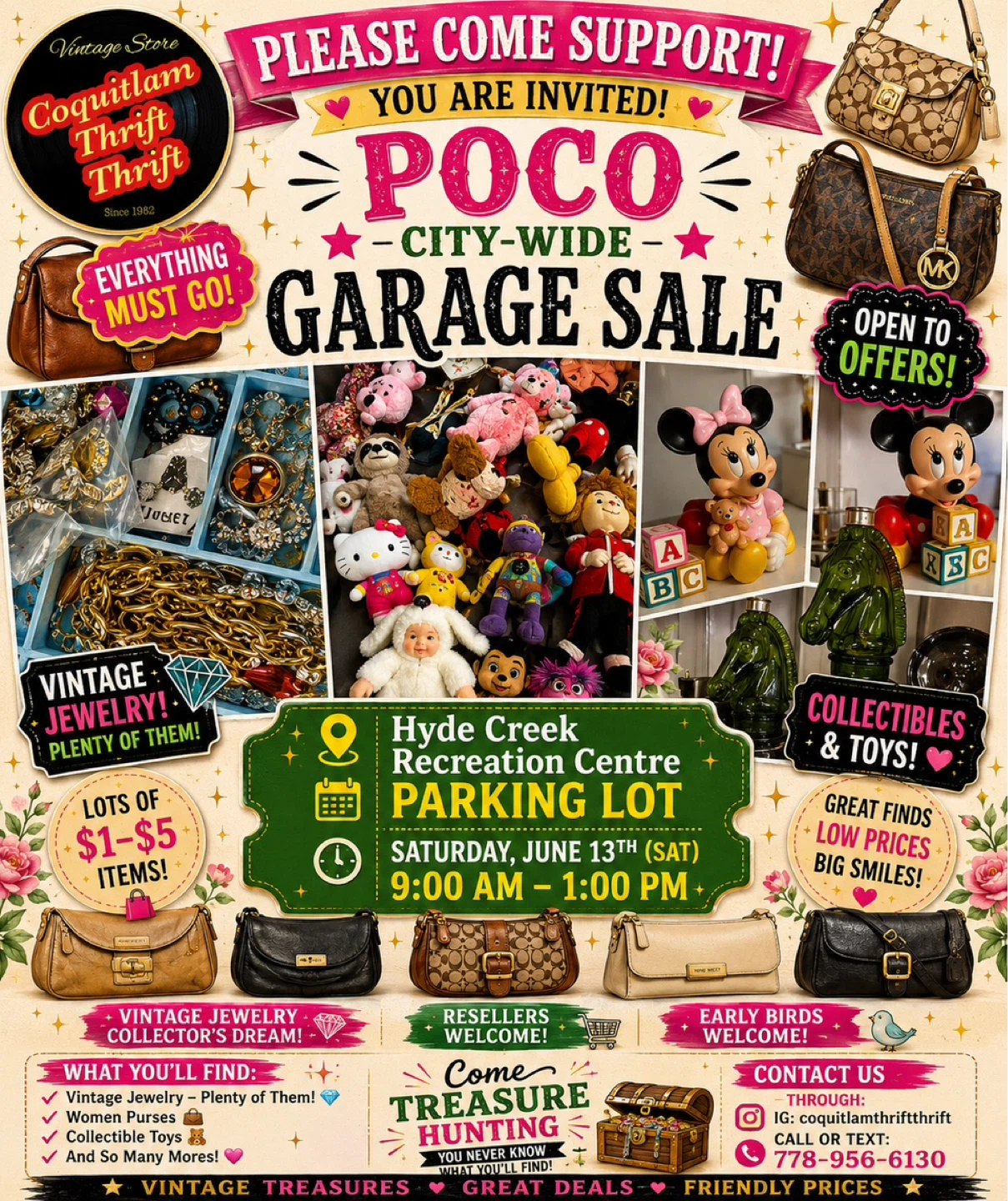 POCO City-Wide Garage Sale - June 13th