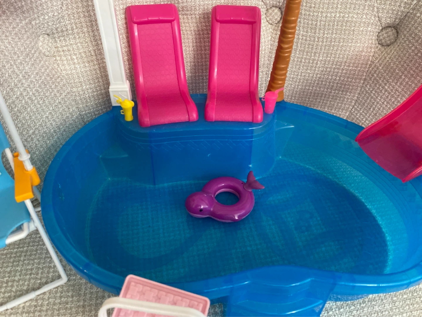 Barbie Pool Playset with Beach Chair and Cooler - photo 2