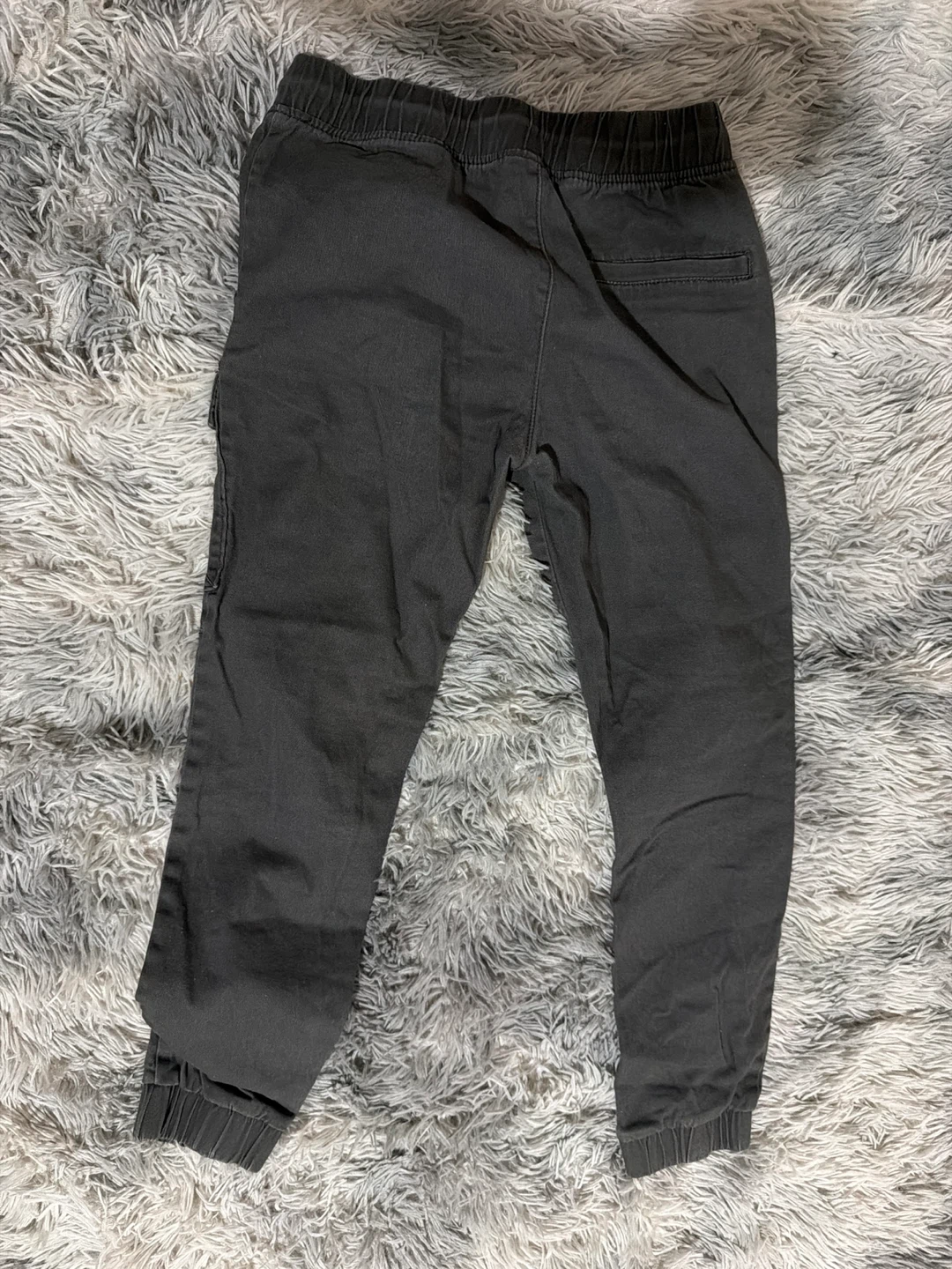Men's Gray Cargo Jogger Pants - photo 2