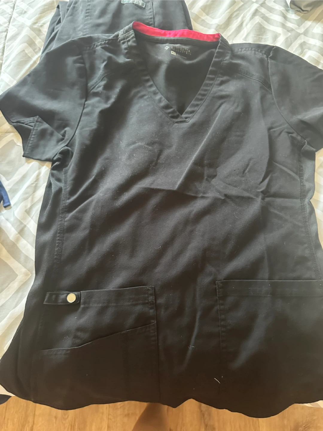 Cherokee Workwear Studio Scrubs Top & Bottoms Set - photo 4