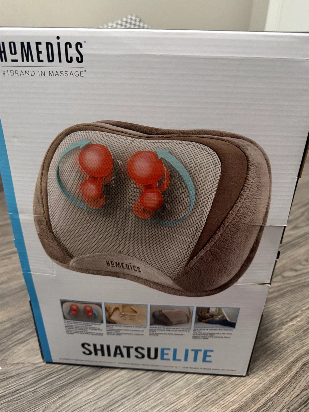 HoMedics Shiatsu 3 D  & Vibration Massage with Heat - photo 2
