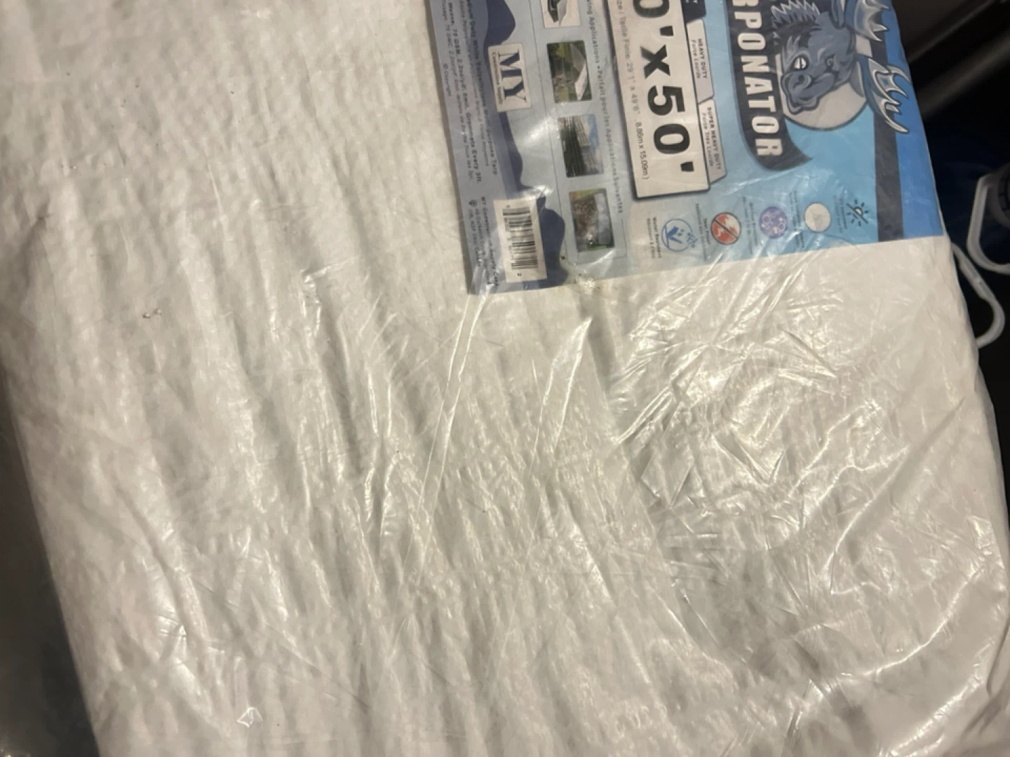 MY TarpOnator Heavy Duty 30'x50' Tarp - photo 2