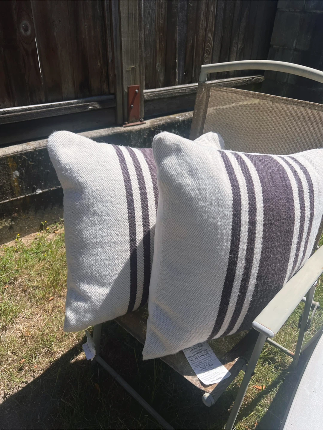 Foldable Patio Set with 2  Outdoor Pillows,delivery available - photo 3