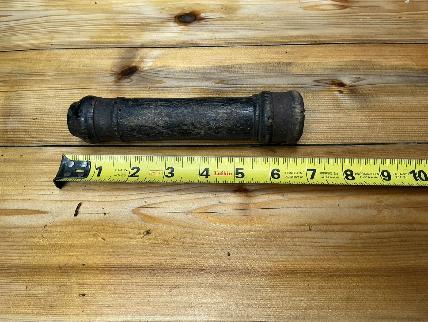 Antique Buggy Carriage Wooden Whip Holder