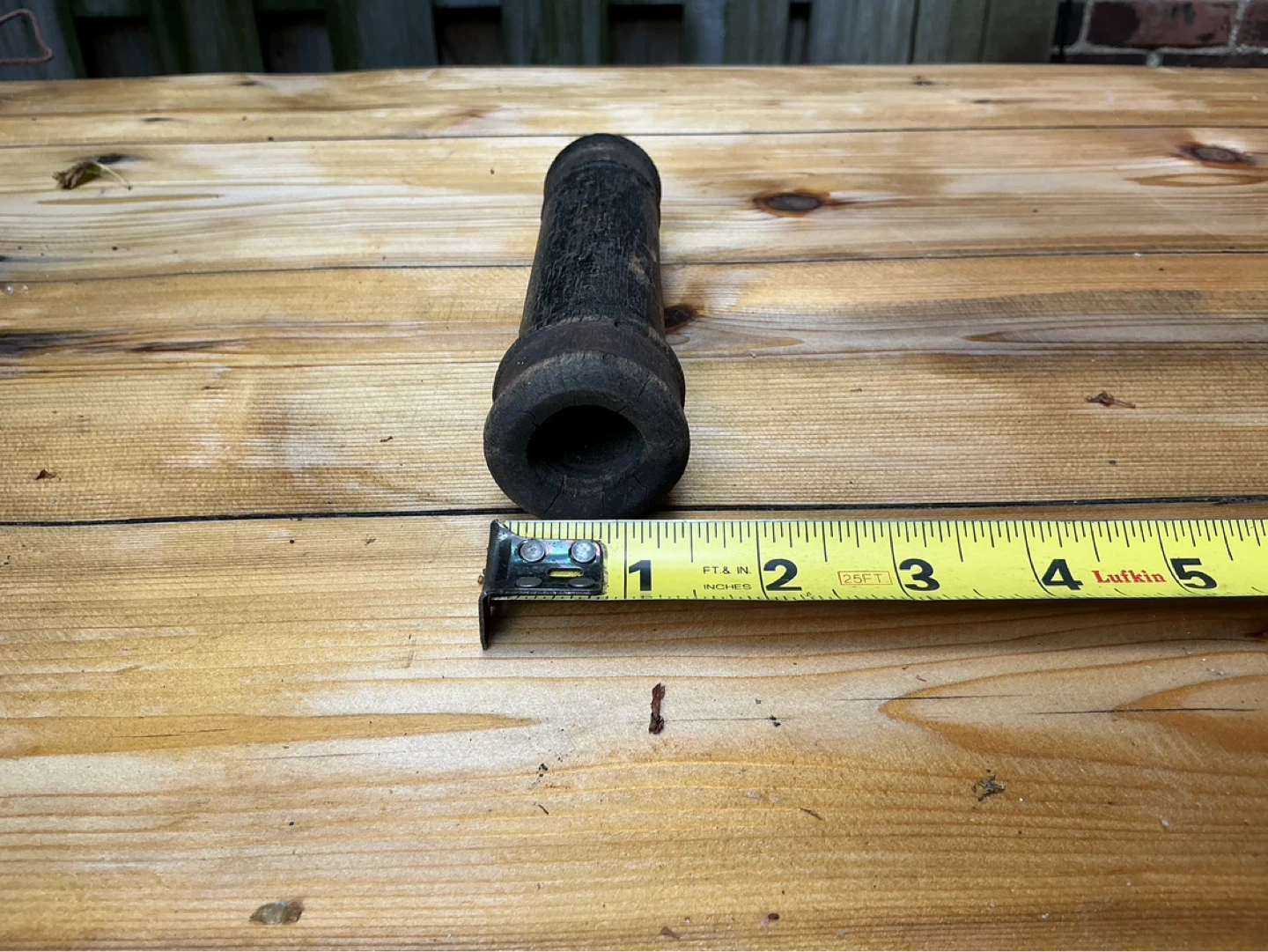 Antique Buggy Carriage Wooden Whip Holder - photo 2